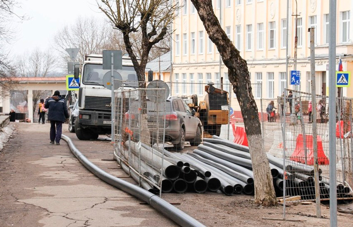 В Смоленске начали ремонтировать улицу Пржевальского